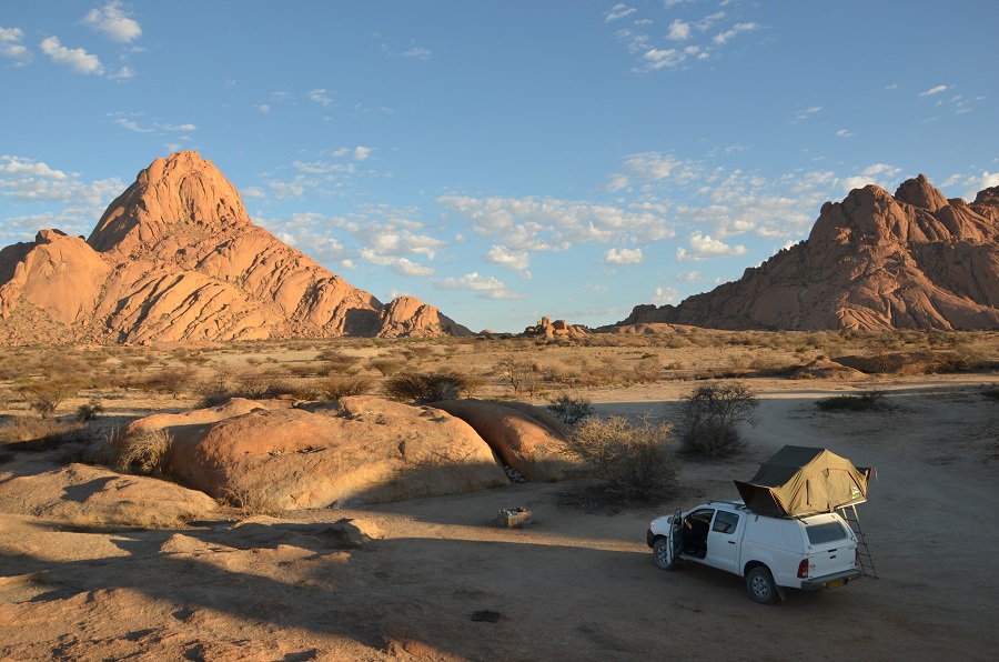 An der Spitzkoppe