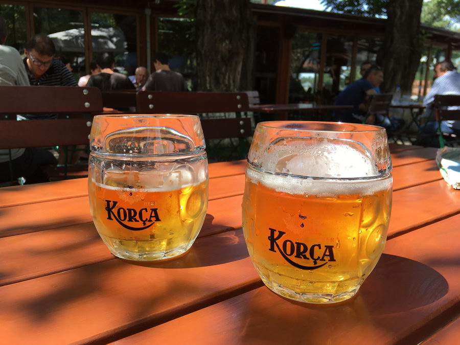 Bier aus Korce