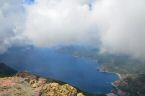 Blick vom Capu d'Orto auf Porto