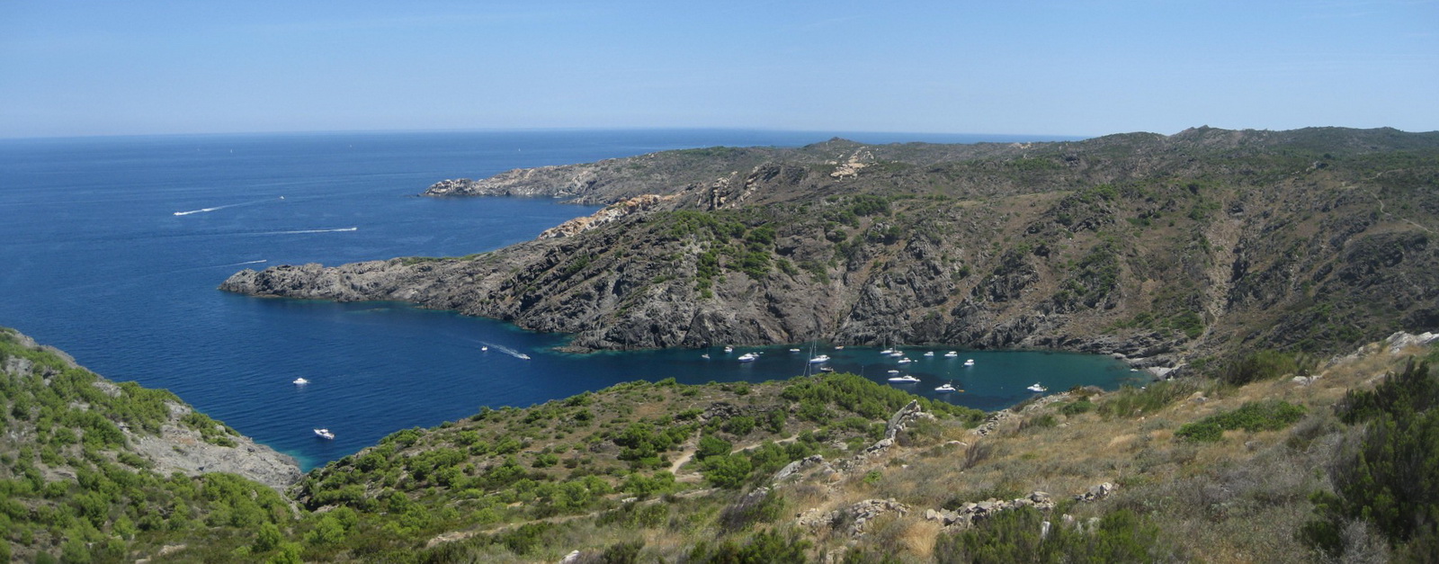 Stellpatz auf dem Cap de Creus