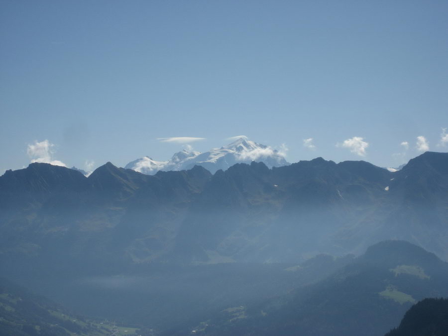 Der Montblanc lässt grüßen